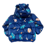 Sweet Dino Printed  Winter Jacket