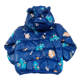 Sweet Dino Printed  Winter Jacket