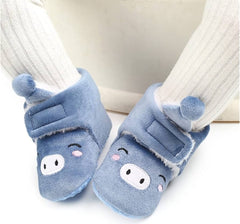 Baby Shoes Boys Girls Soft Bottom Infant Flats Warm Snow