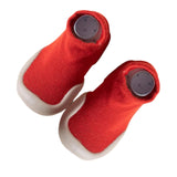 Red Non Slip Baby Socks Shoes