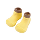 Yellow Non Slip Baby Socks Shoes