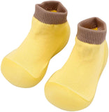 Yellow Non Slip Baby Socks Shoes