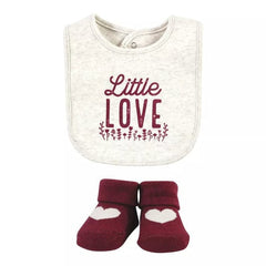 5 Piece Set 3 Bib & 2 Socks Set