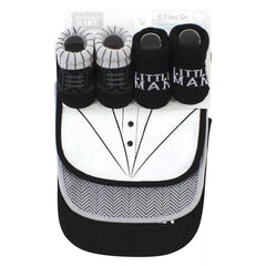 Little Man 5 Piece Bib & Booty Set