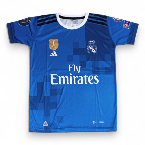 Real Madrid FIFA World Champions 2017 Blue Kit Jersey