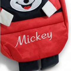 Adorable Red & Black Mickey Mouse Kids' Backpack / School Bag
