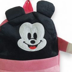 Adorable Pink & Black Mickey Mouse Kids' Backpack / School Bag