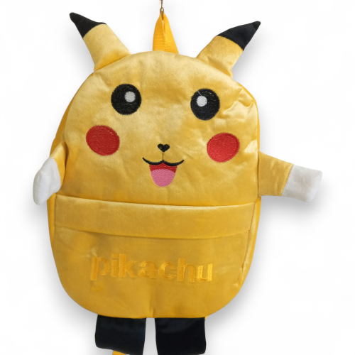 Adorable Pikachu Plush Kids Backpack / School Bag