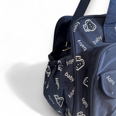 Adorable Elephant Print Baby Diaper Bag / Mother Bag