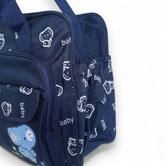 Adorable Elephant Print Baby Diaper Bag / Mother Bag