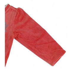 Cozy Red Baby Sweatshirt with Graphic Print