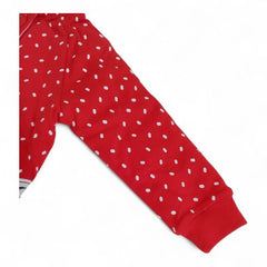 Red Polka Dot Kids' Hooded Jacket