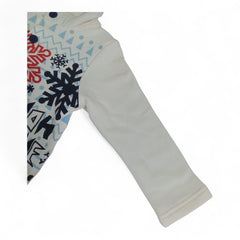 Cozy Fleece Baby Jacket with Winter Fun Print