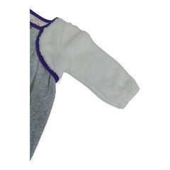 Cozy Owl Applique Baby Romper