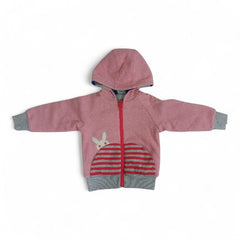 Cute Bunny Full-Zip Hoodie