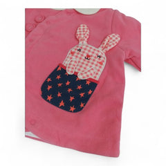 Cute Bunny Pockets Baby Wrap Jacket