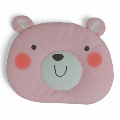 2pc Soft Baby Bear Head Shaped Pillow