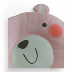 2pc Soft Baby Bear Head Shaped Pillow