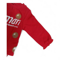 Malimari Sweet Treat Loungewear Set - Red & White