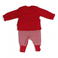 Malimari Sweet Treat Loungewear Set - Red & White