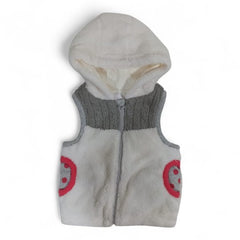 Cozy Baby Fleece Hooded Vest