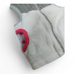 Cozy Baby Fleece Hooded Vest