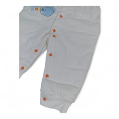 Quilted Snowman & Bear Baby Romper