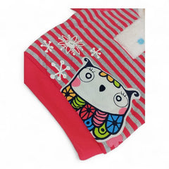 Cozy Pink Striped Kids' Hoodie