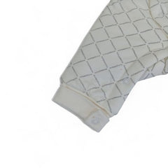 Cozy Diamond Quilted Baby Romper