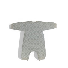Cozy Diamond Quilted Baby Romper