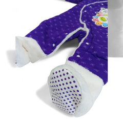 Cozy & Warm Owl-Print Baby Romper