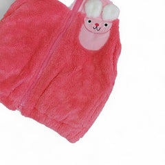 Cute Bunny Pockets Baby Wrap Jacket