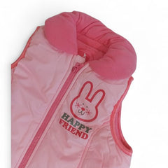 Happy Friend Pink Bunny Vest