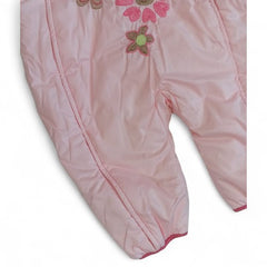 Darling Floral Quilted Padded Baby Romper