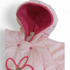 Darling Floral Quilted Padded Baby Romper