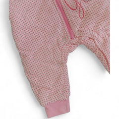Sweet Birdie Pink Polka Dot Hooded Baby