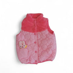 Adorable Quilted Sleeveless Jacket