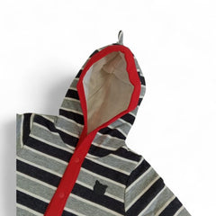 Cozy Full-Zip Baby Romper with Pockets