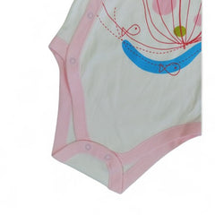 Sweet Bunny in an Umbrella Baby Bodysuit