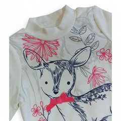 Kids' Long Sleeve Fawn Graphic Tee