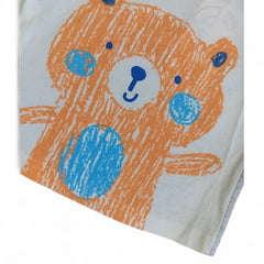 2pc Playful Crayon Bear Baby Tank Top