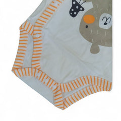 Whimsical Kimono-Style Bear Babysuit