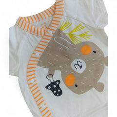 Whimsical Kimono-Style Bear Babysuit