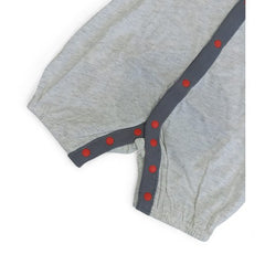 Grey Sleeveless Romper