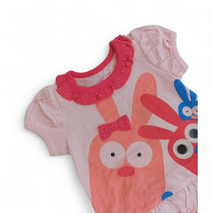 Adorable Ruffled Bunny T-Shirt for Baby Girls