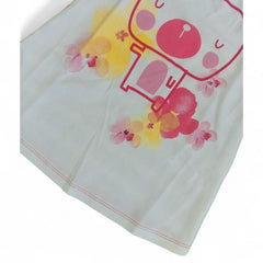 Whimsical Bear & Floral Baby Dress