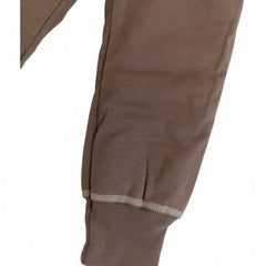 Kids' Brown Fleece Jogger Pants