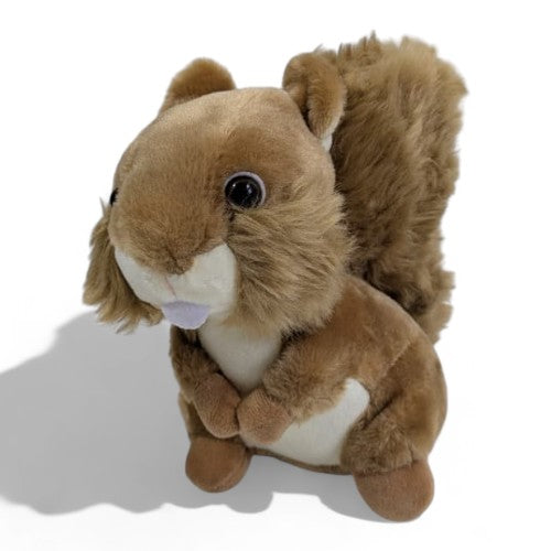 Adorable Realistic Squirrel Plush Toy with Fluffy Tail