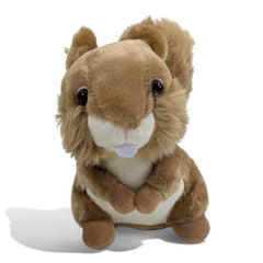 Adorable Realistic Squirrel Plush Toy with Fluffy Tail