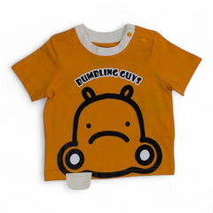 Bumbling Guys Cartoon Hippo T-Shirt for Toddlers